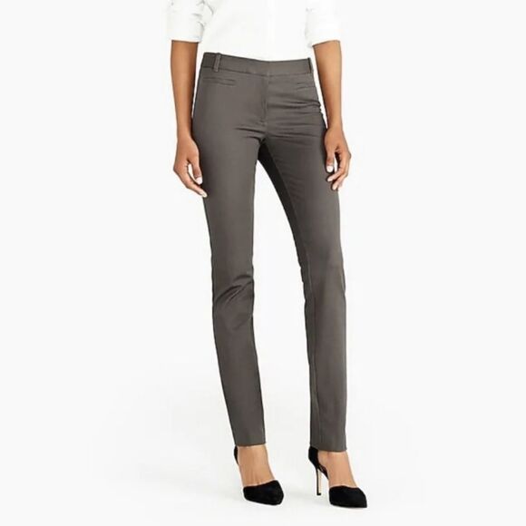 J Crew Factory Lexie Pants, Dark Granite, Size 0R - Picture 1 of 9